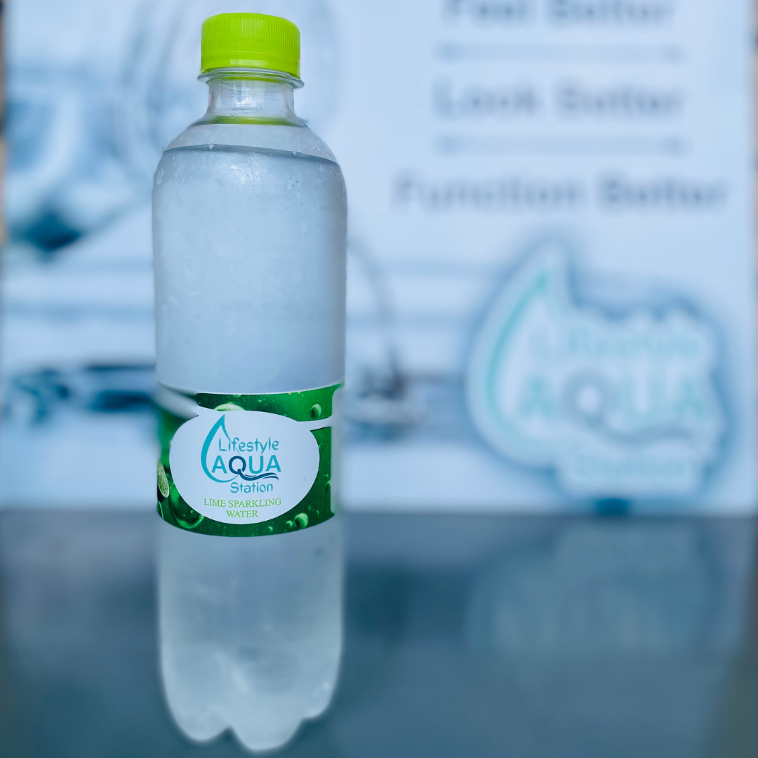 Lifestyle Aqua Station Lime Sparkling Water